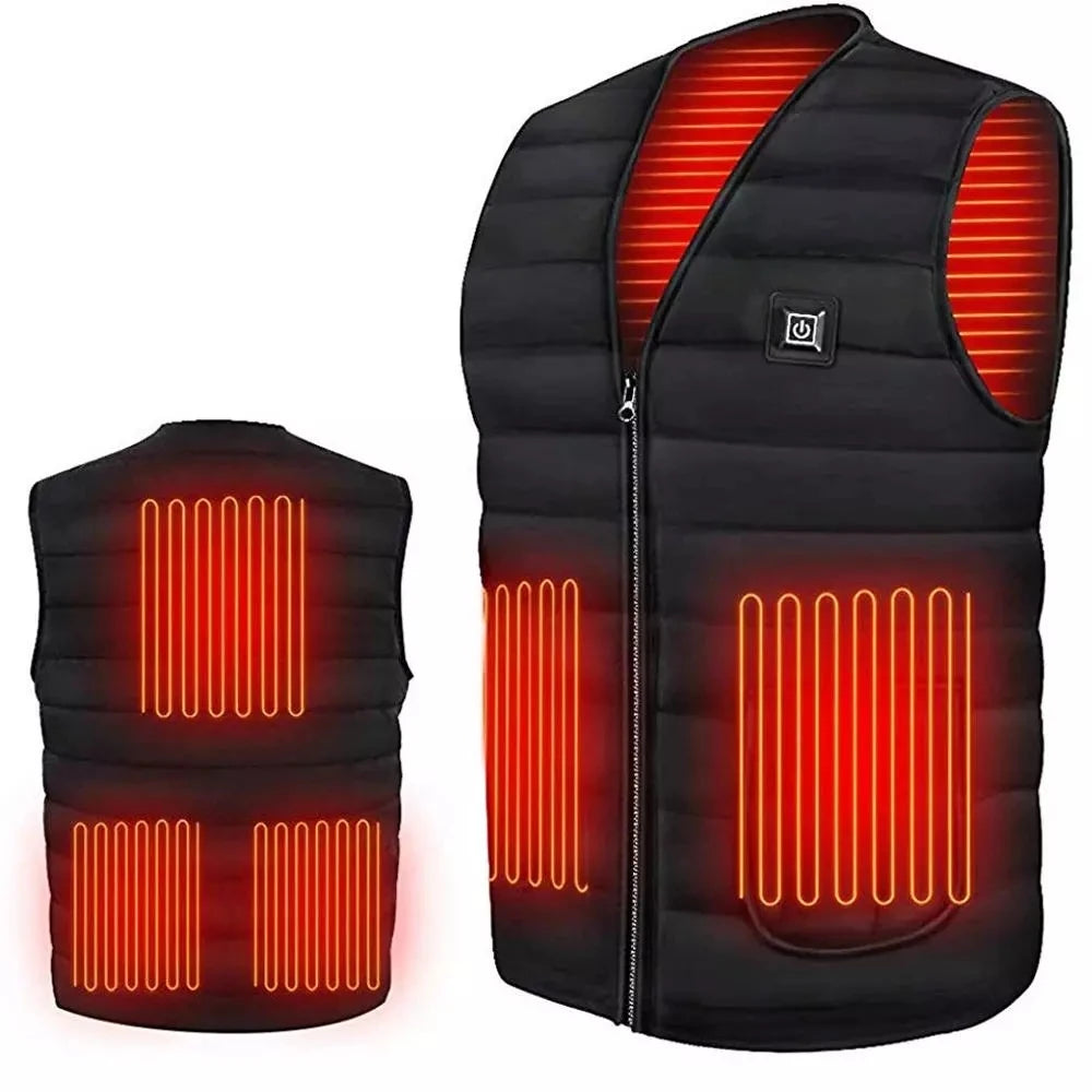 Heated V-Neck Vest