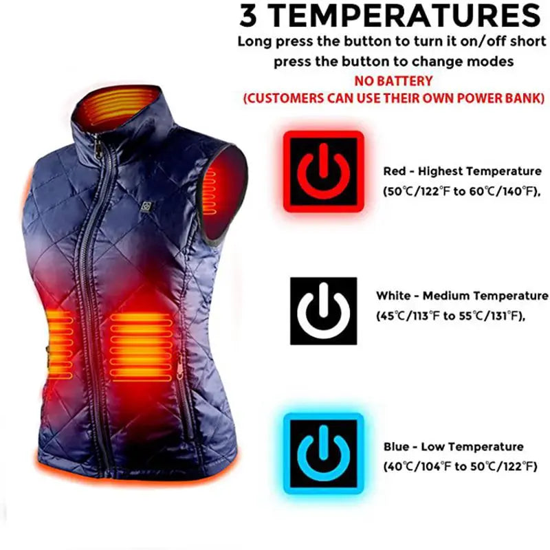 Women's Heated Vest