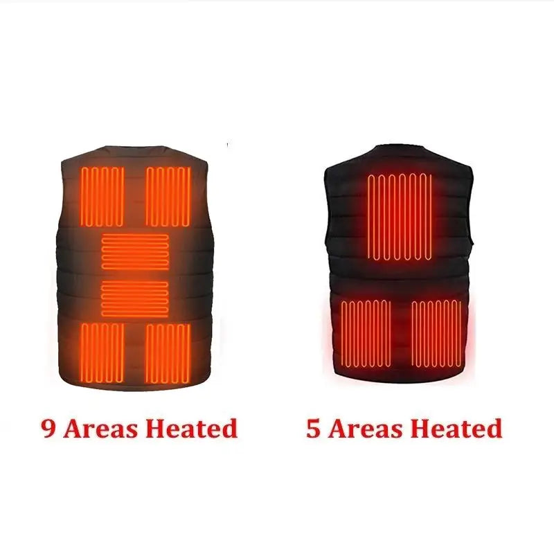 Heated V-Neck Vest
