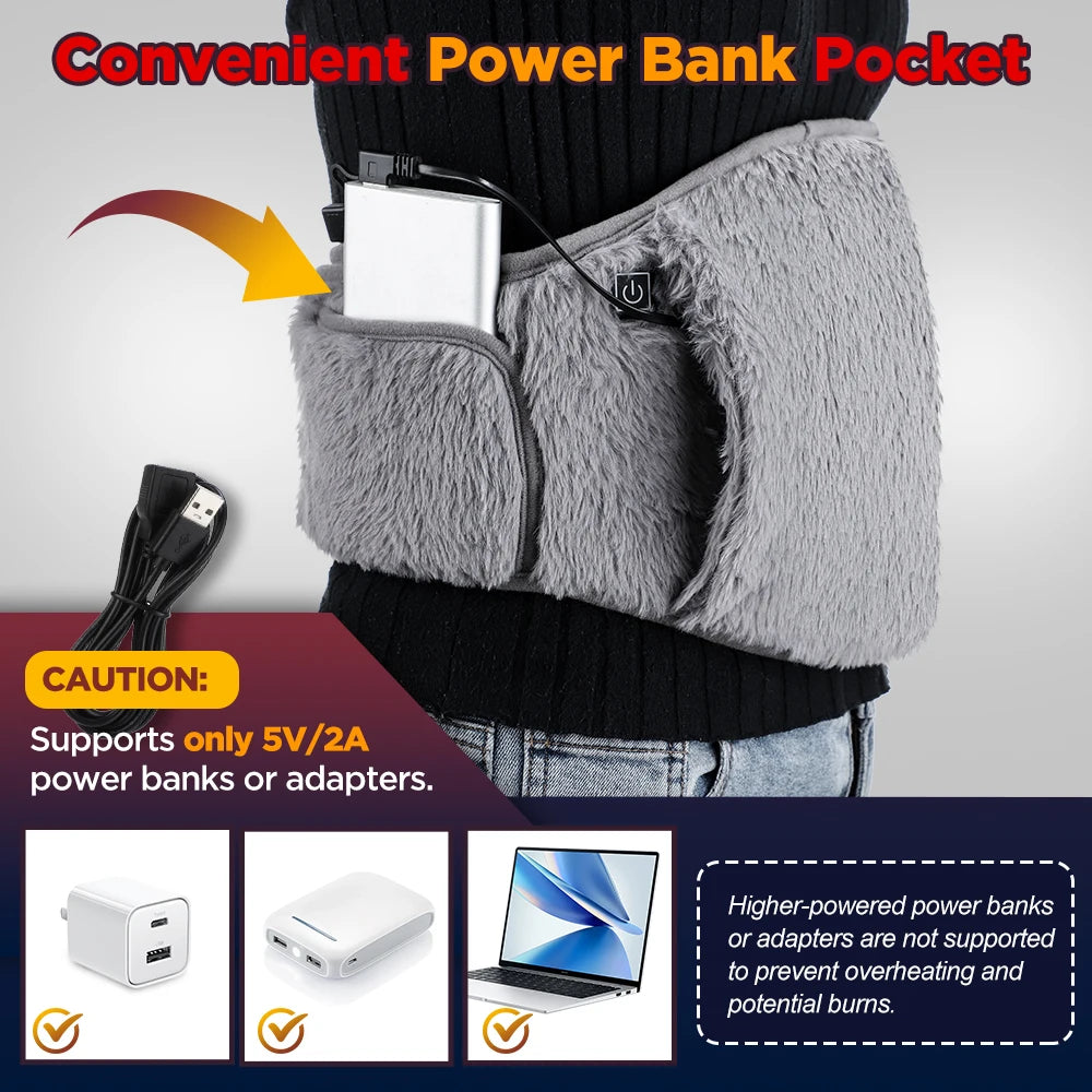 USB Heated Waist Belt