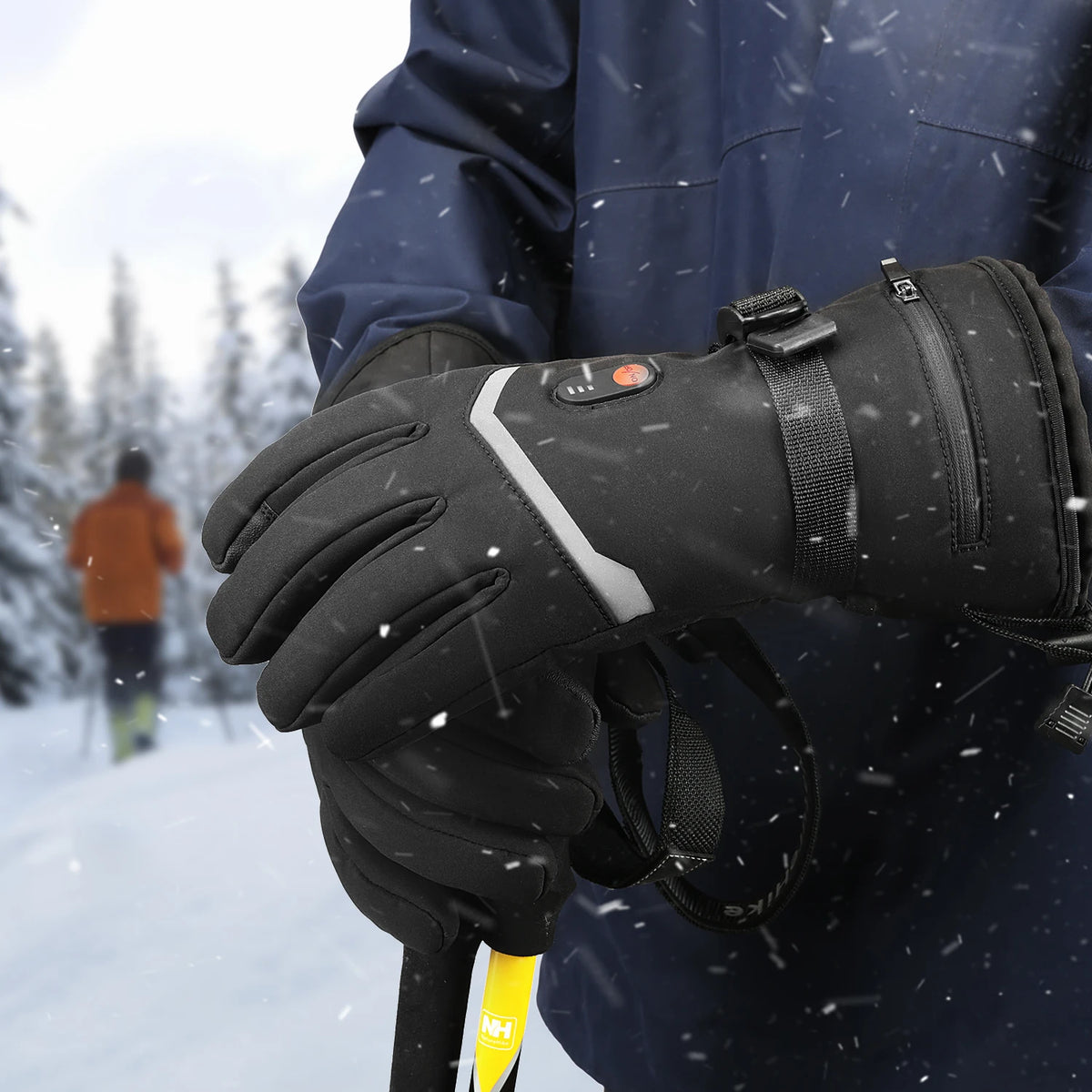 Heated Waterproof Motorcycle Gloves