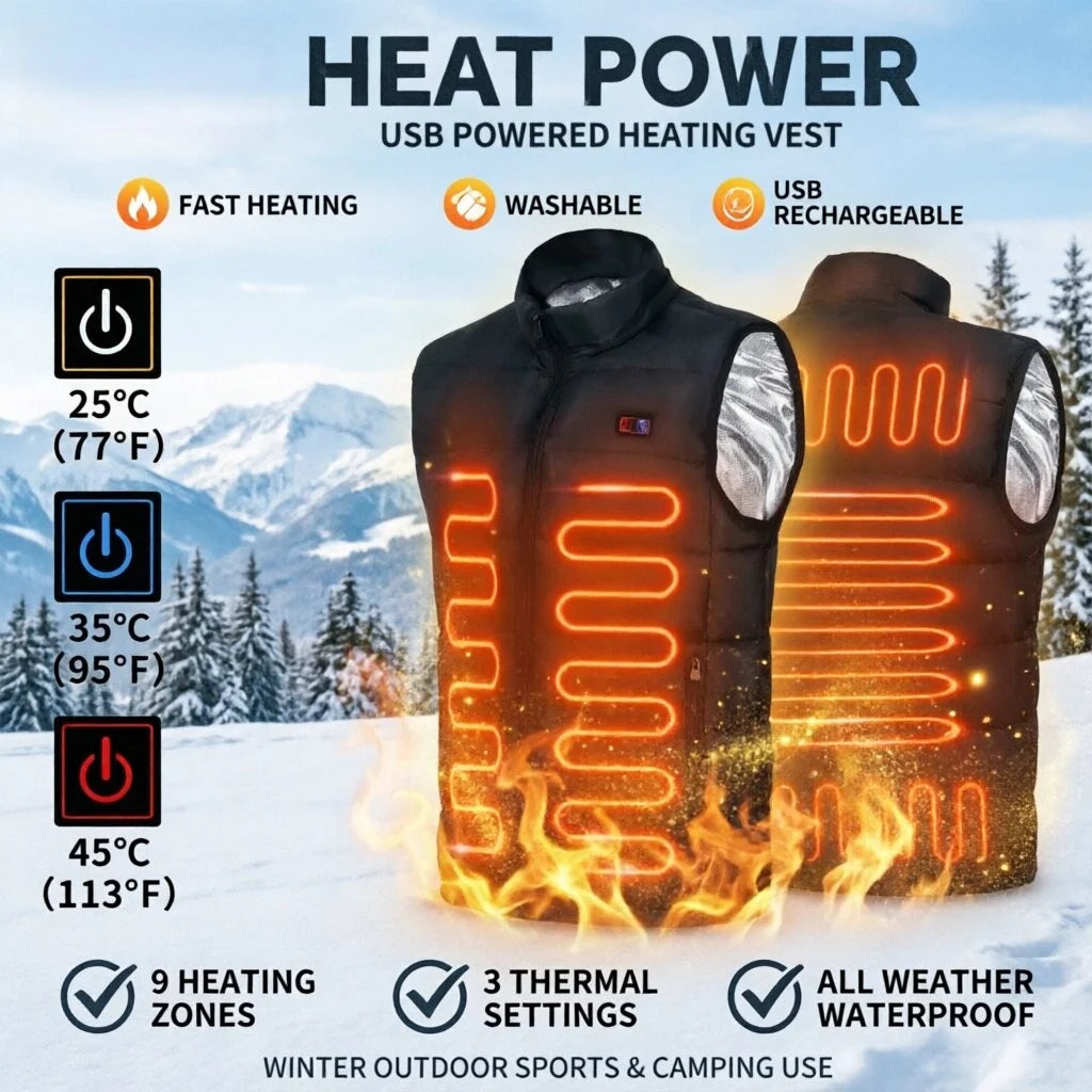 9-Zone Heated Vest