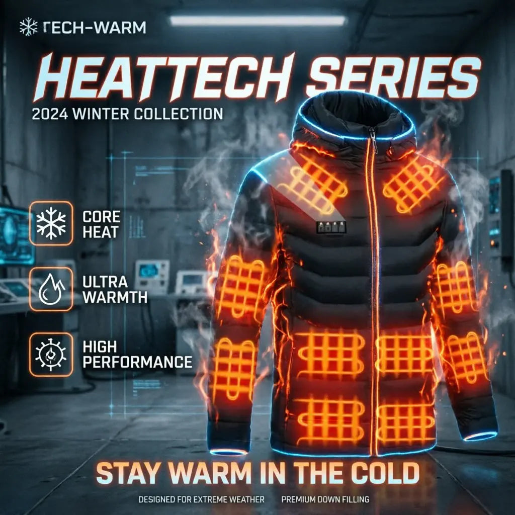 Heated Hooded Parka