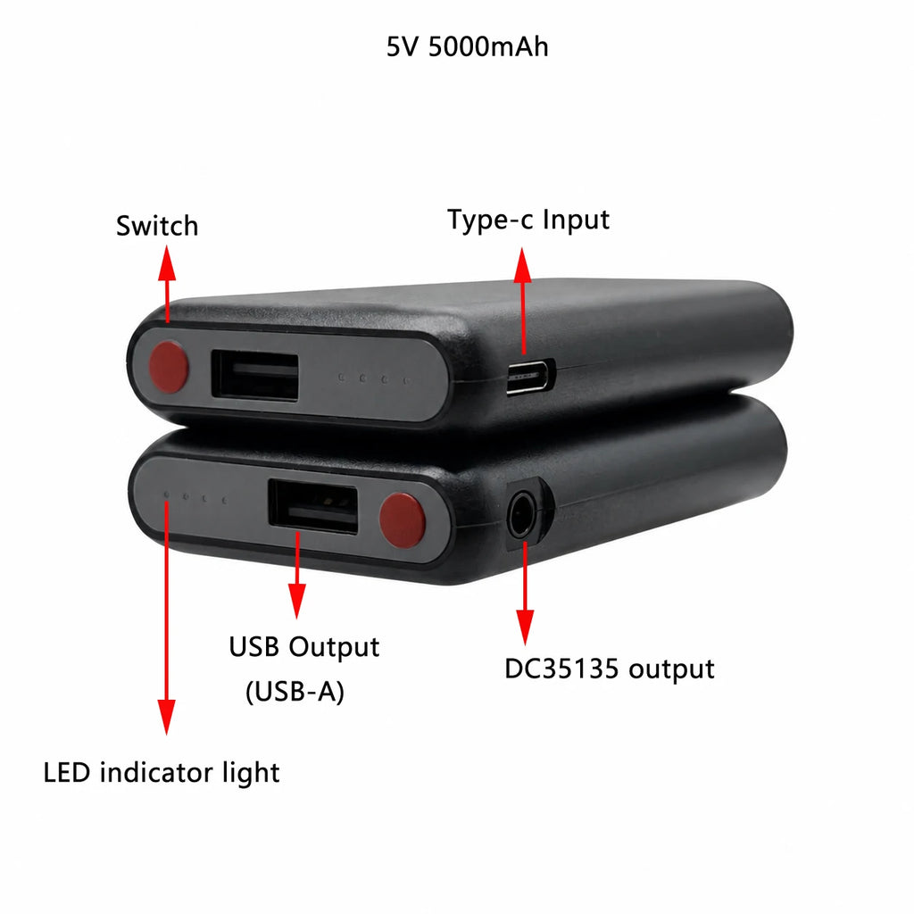 Rechargeable Battery Packs for Heated Gear