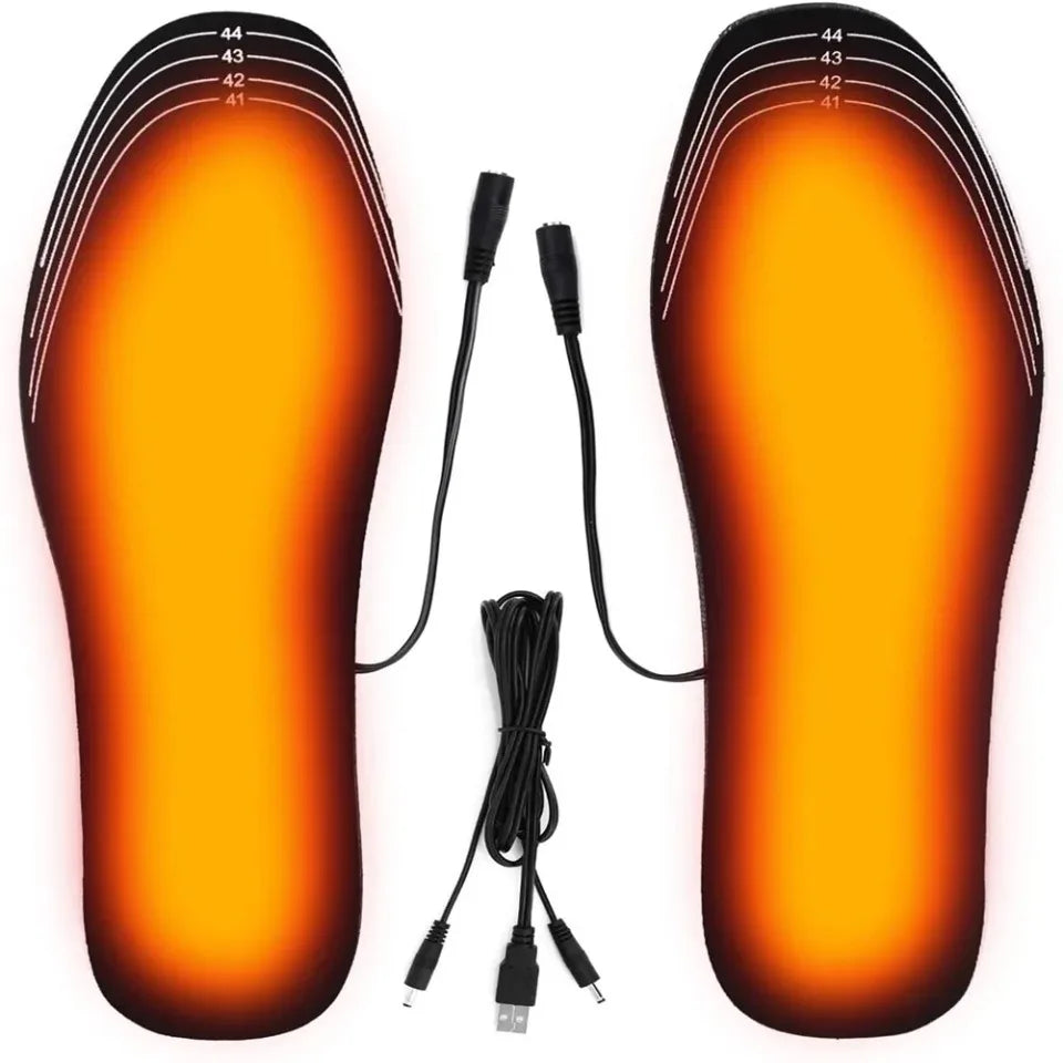 USB Heated Insoles, Cut to Fit