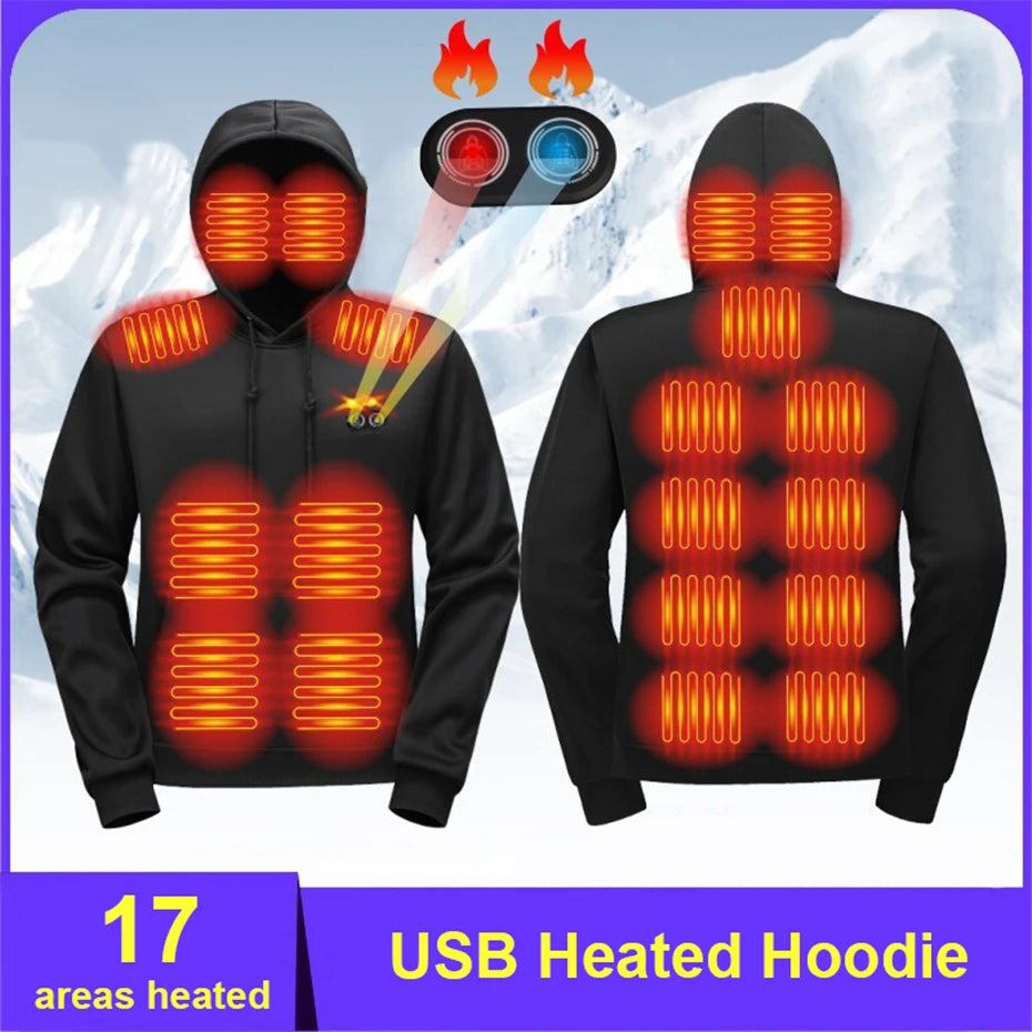 17-Zone Heated Hoodie