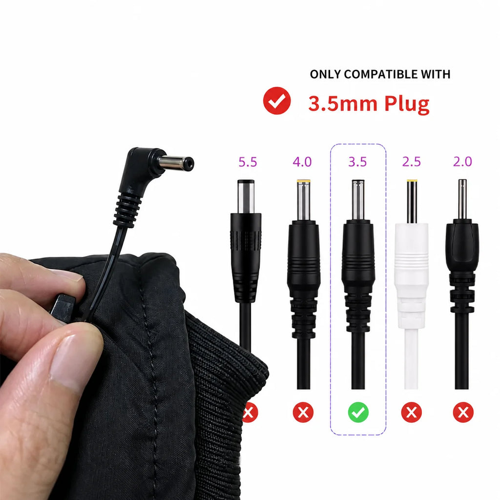Rechargeable Battery Packs for Heated Gear