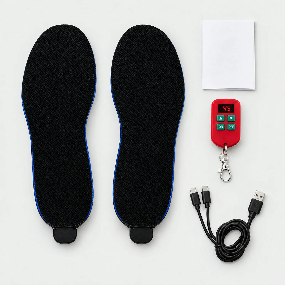 Heated Insoles with Remote Control