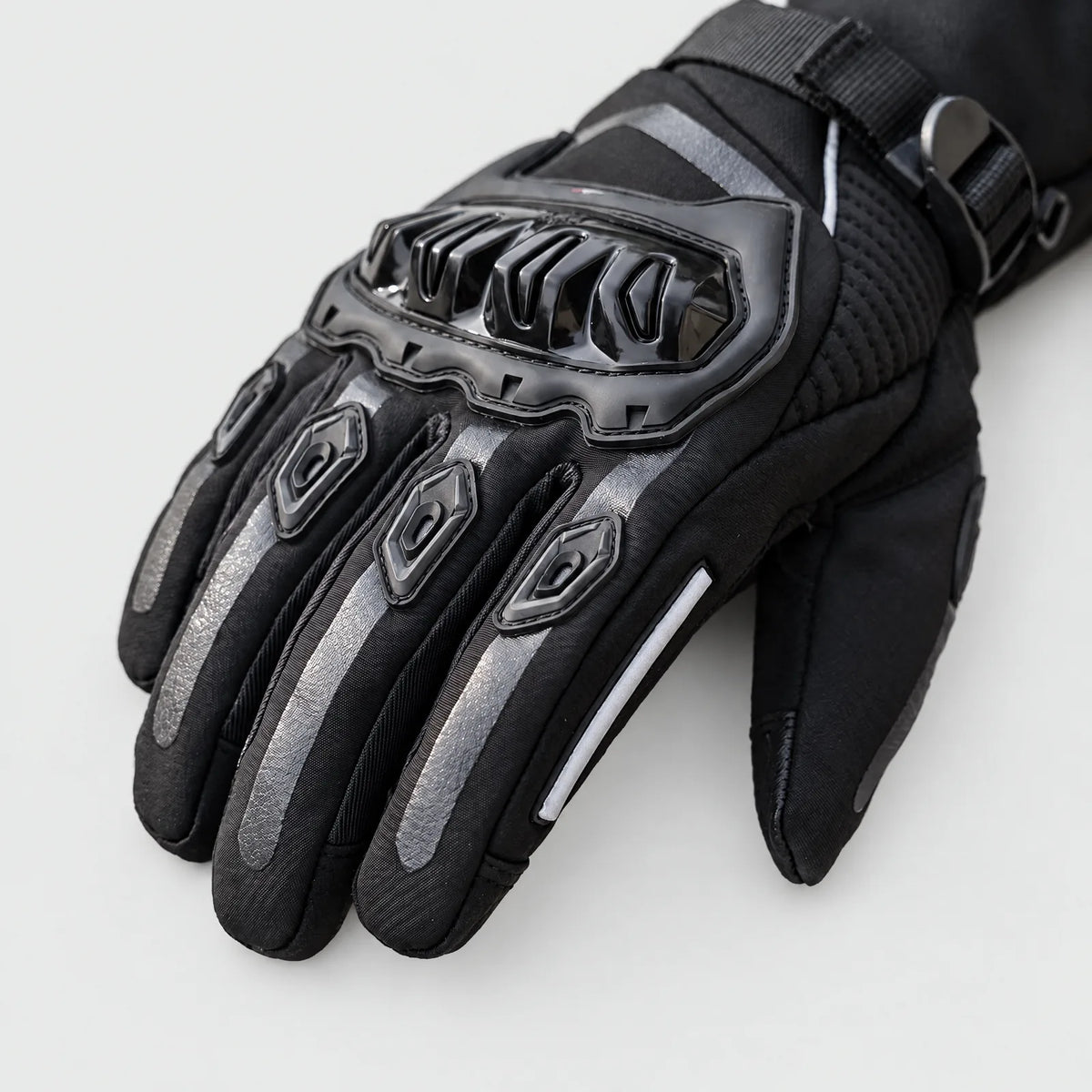 Winter Motorcycle Gloves with Knuckle Protection