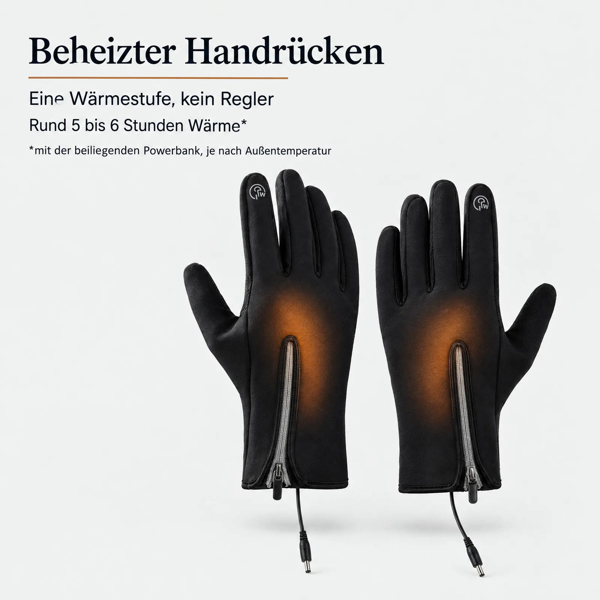 Heated Touchscreen Gloves