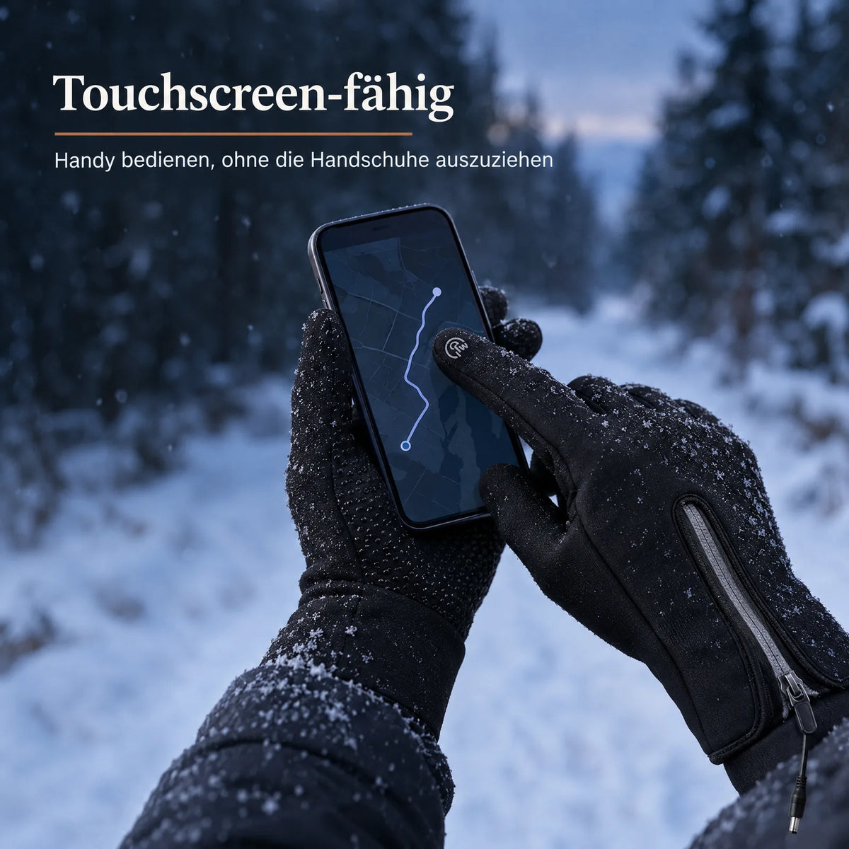Heated Touchscreen Gloves