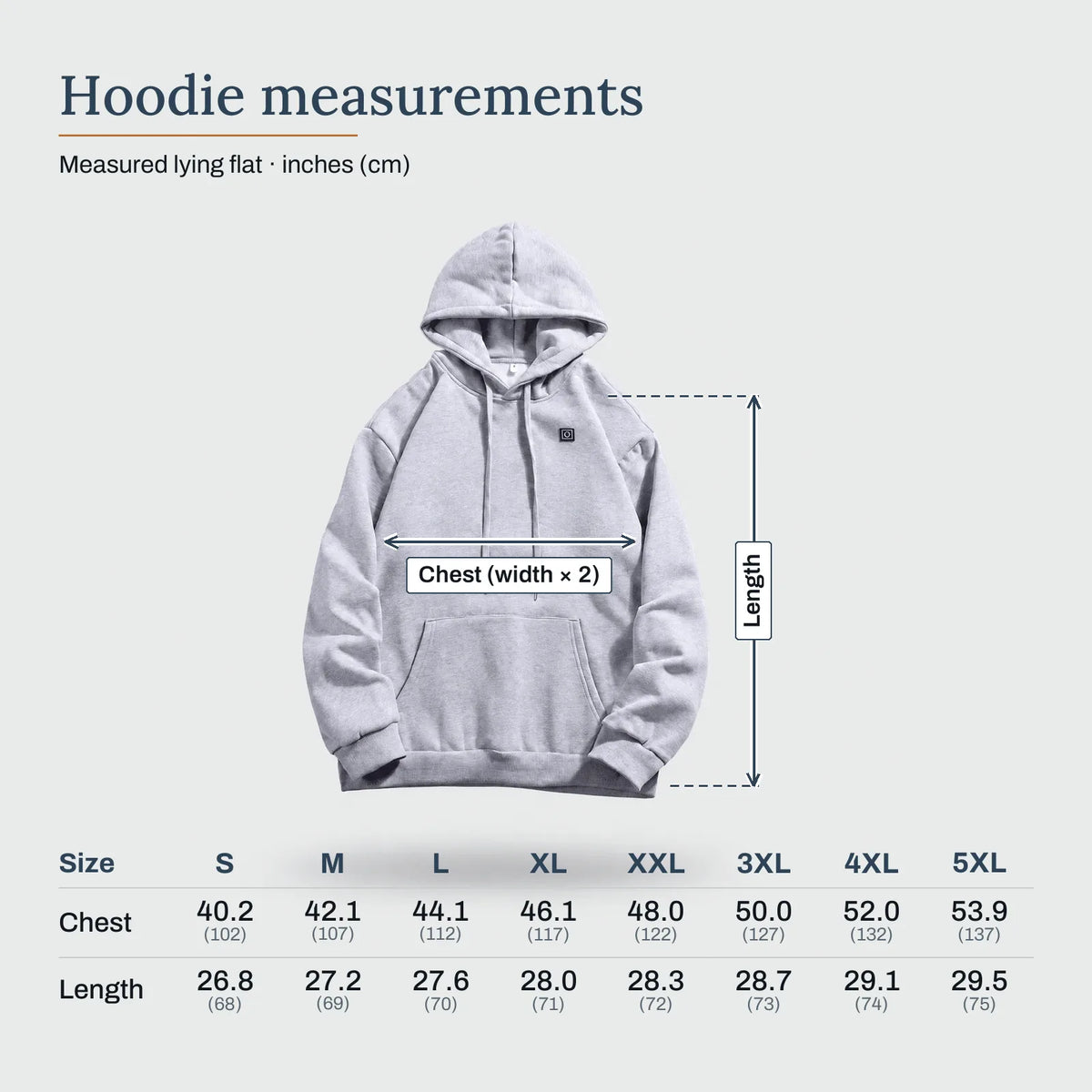 Heated Hoodie, Unisex