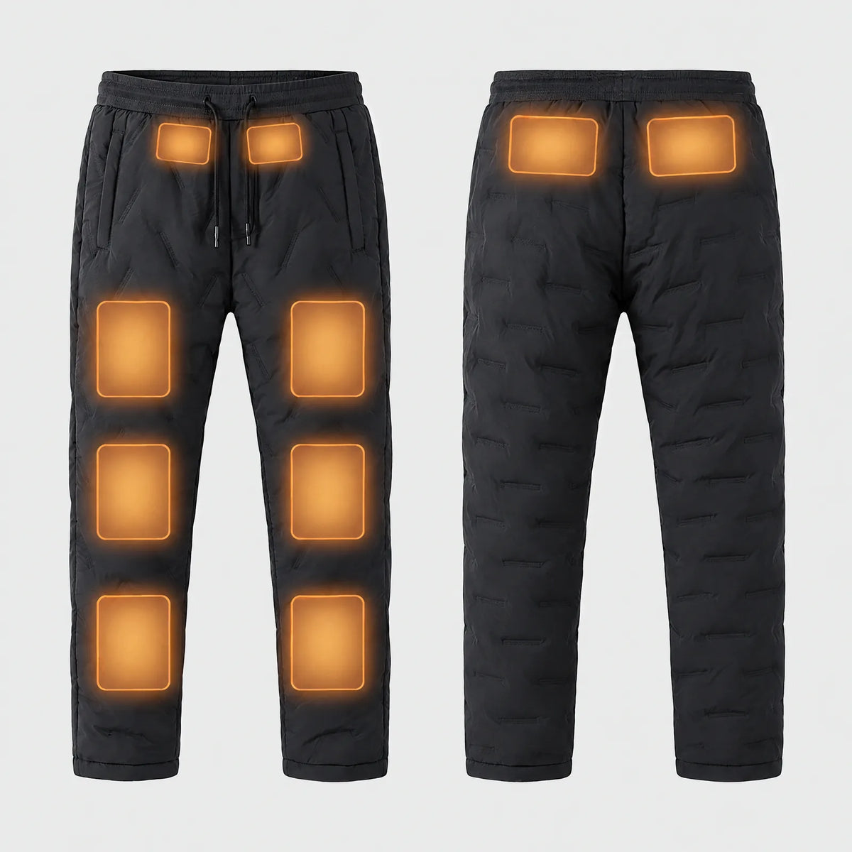 Heated Winter Pants with 10 Heating Panels