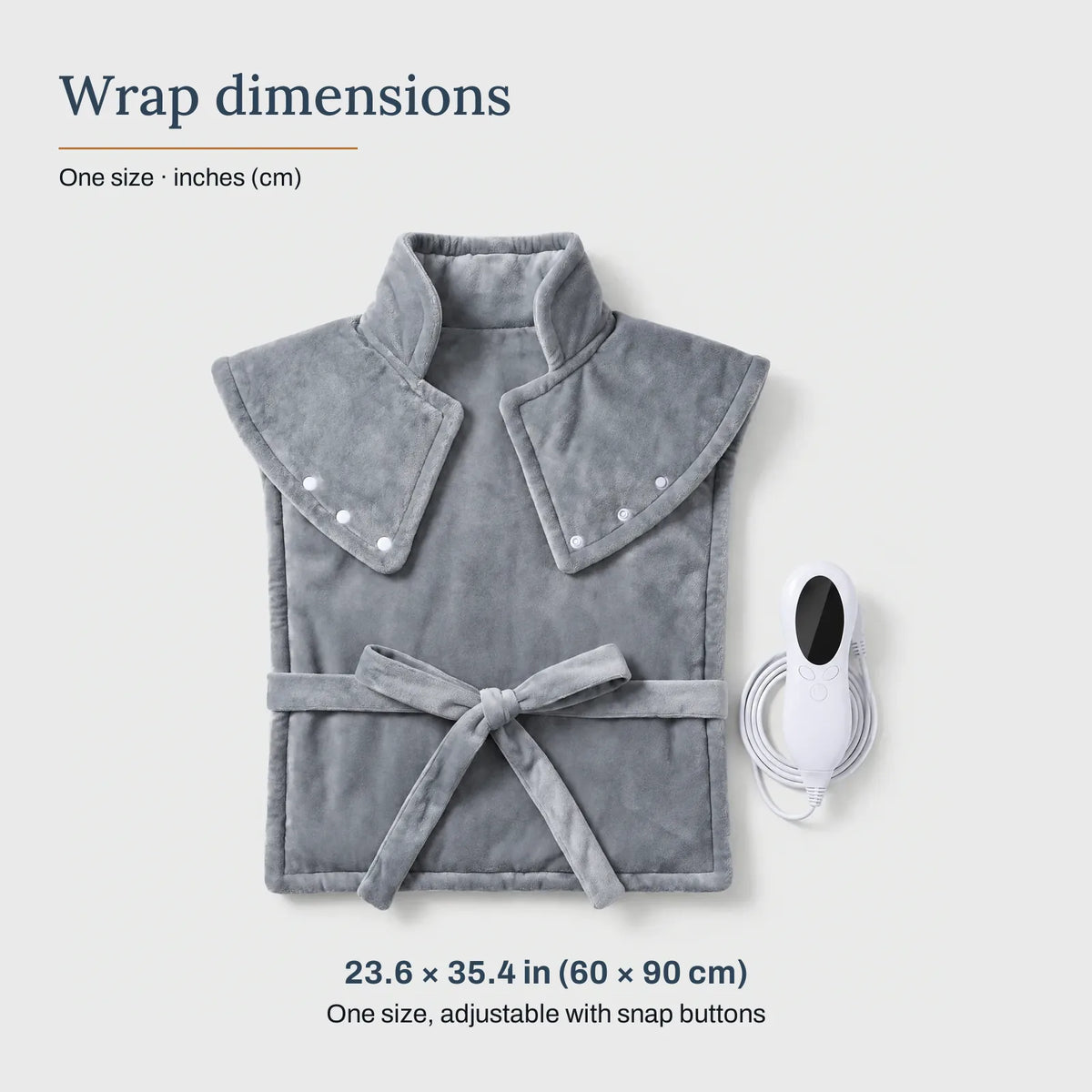 Heated Shoulder and Neck Wrap
