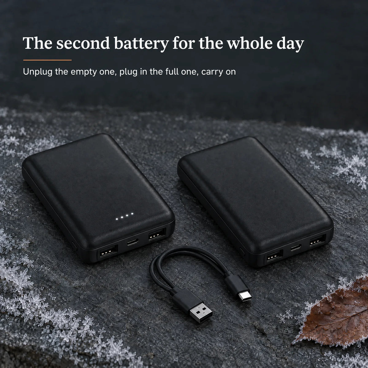 Power Bank 5,000 mAh for Heated Apparel