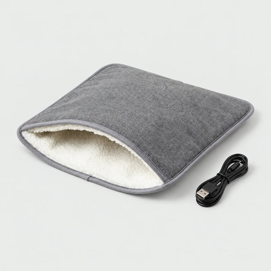 USB Foot Warmer with Washable Cover