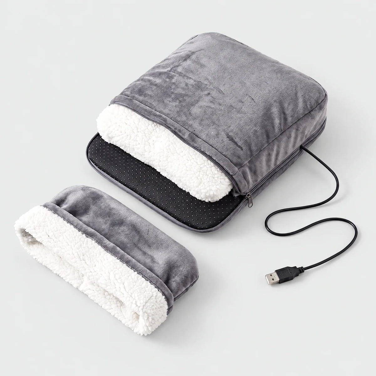 USB Foot Warmer with Washable Cover