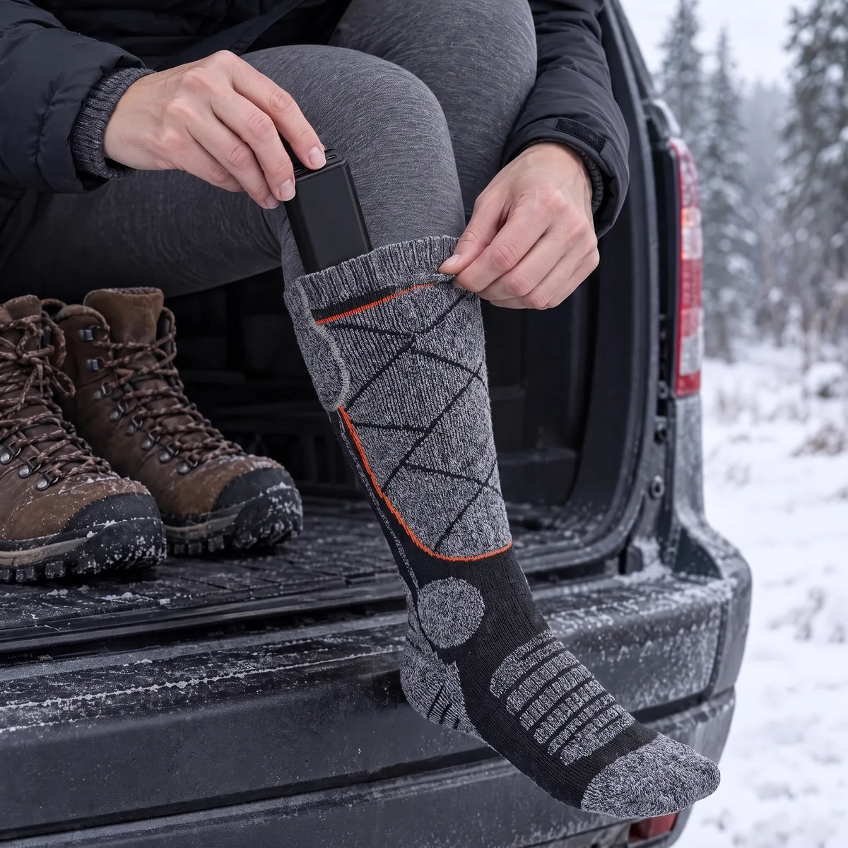 Spare Batteries for Heated Socks, 2 × 4,000 mAh