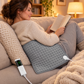 Electric Heating Pad in use