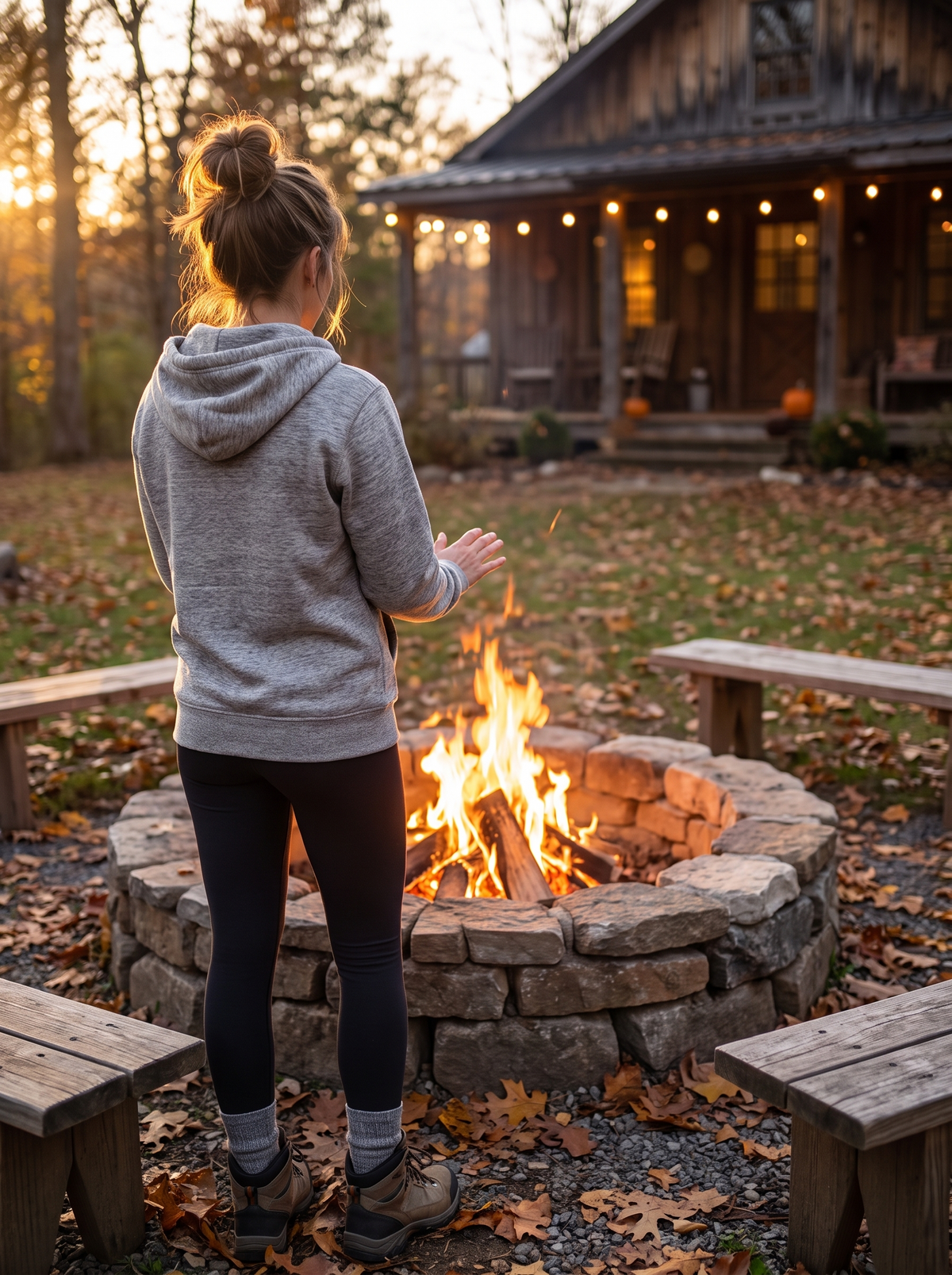 17-Zone Heated Hoodie lifestyle image 3