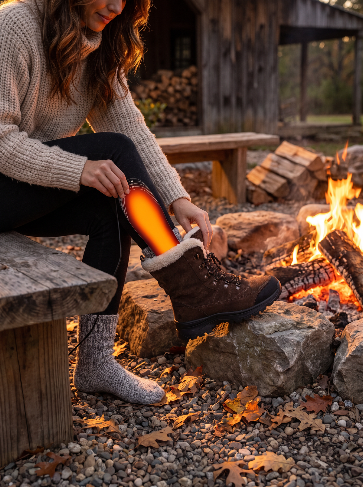 USB Heated Insoles lifestyle image 1