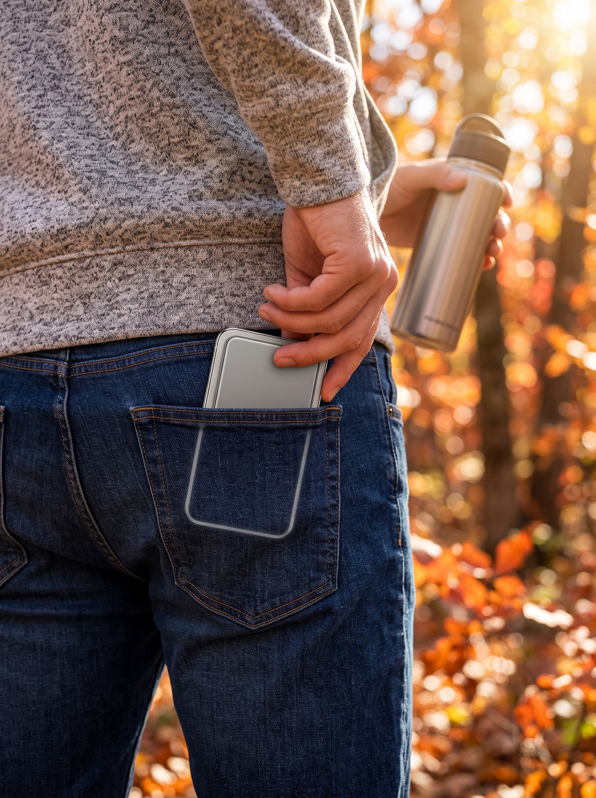 Slim Magnetic Power Bank lifestyle image 3
