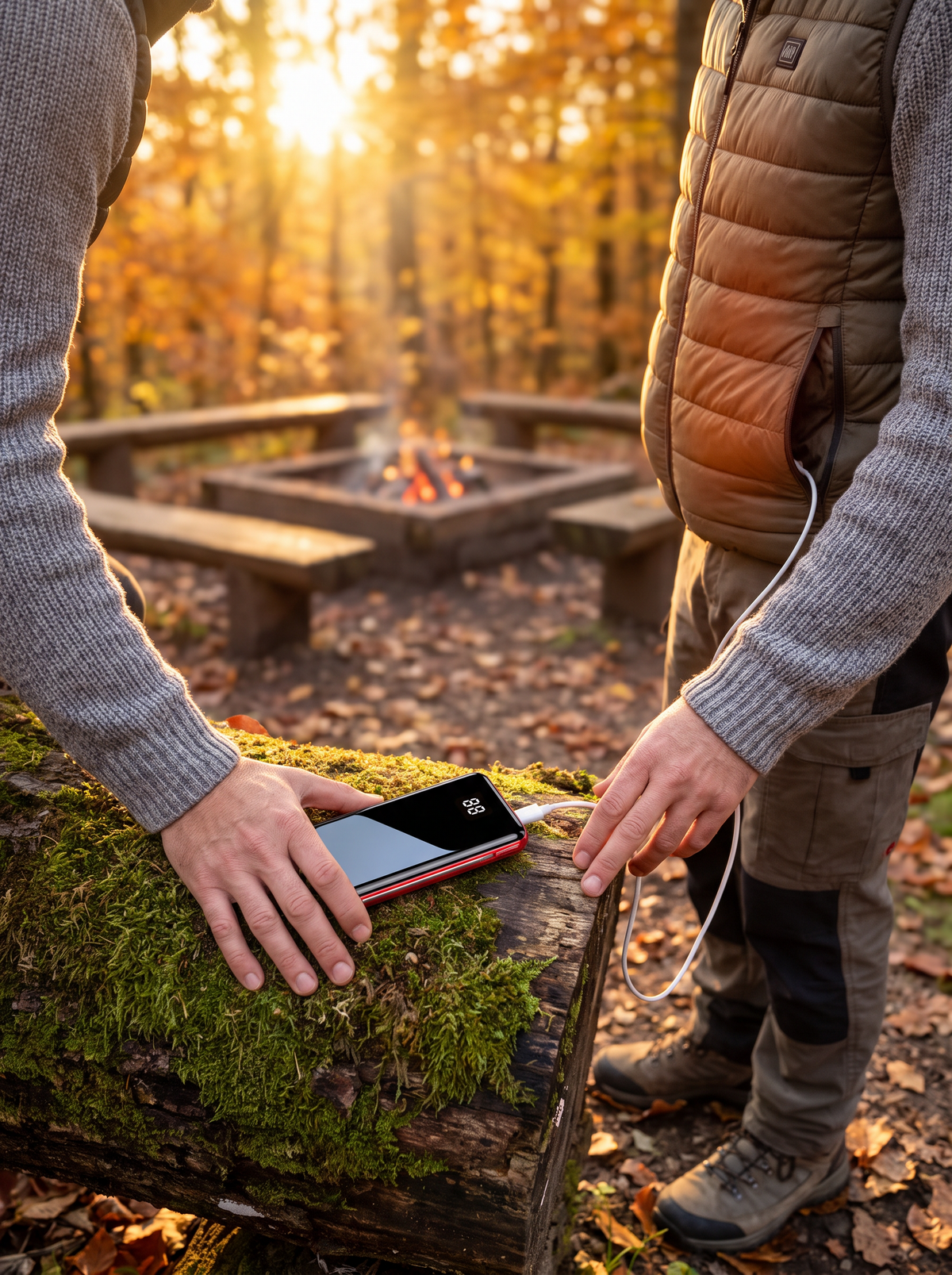 Mini LED Power Bank lifestyle image 3
