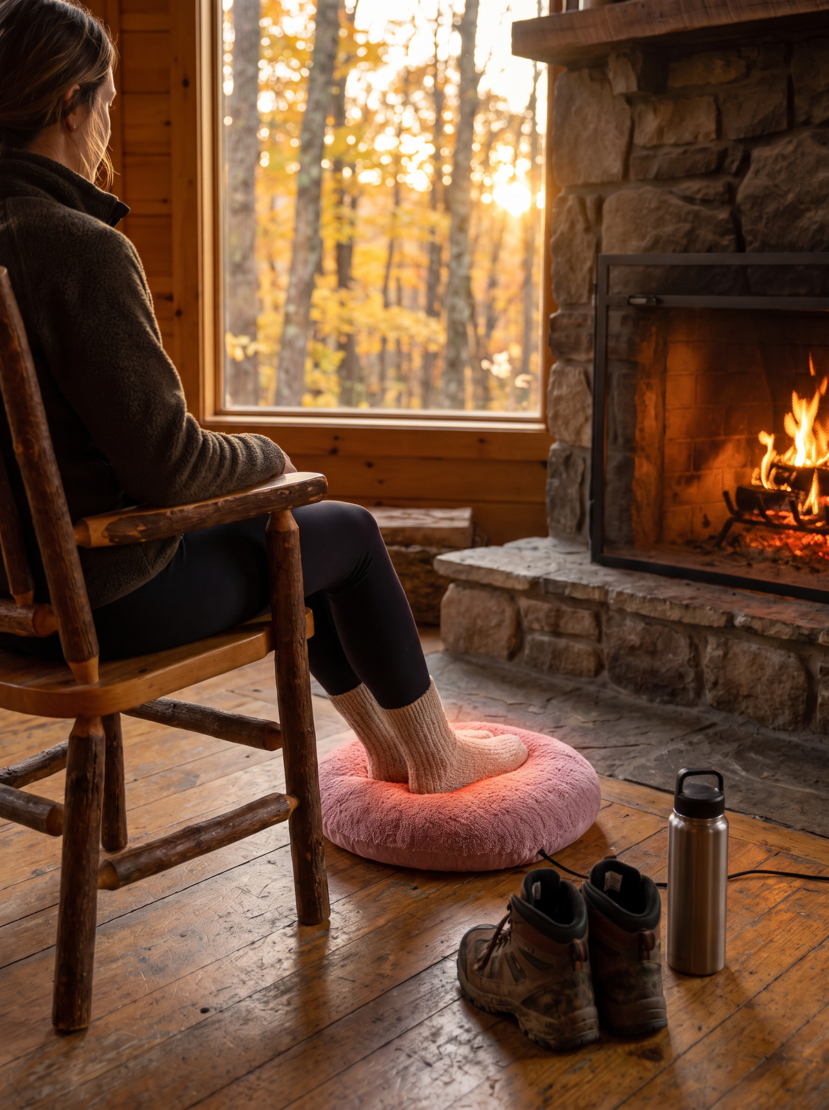 USB Heated Foot Warmer lifestyle image 3